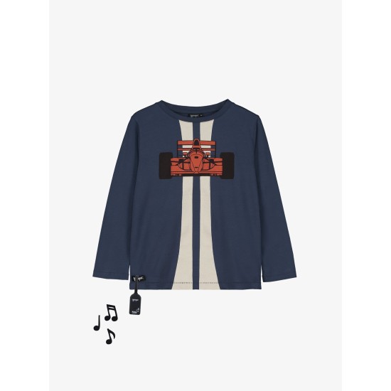 F1 Sound Tee  navy