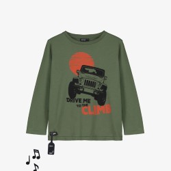 4X4 Sound Tee  dark green