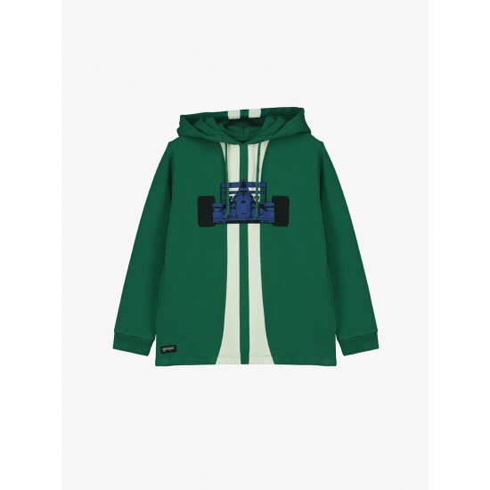 F1 Big Hoodie  Green