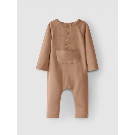 Romper Carded jersey w/pocketPow pink