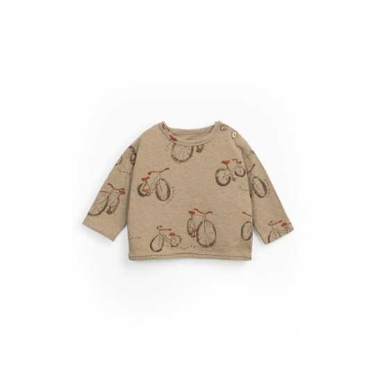 Printed Jersey LS T-shirt  Cesar