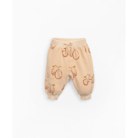 Printed Fleece Trouser  Circular