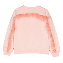 Embellished sweatshirtPeach
