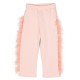 Embellished Straight leg track pantsPeach