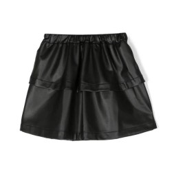Faux Leather SkirtBlack