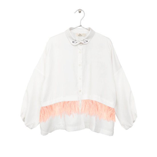 Embellished Shirt  Off-white