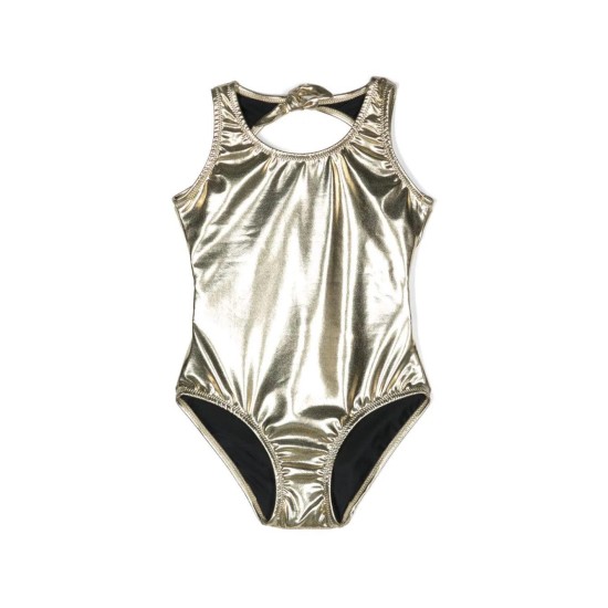 Metallic Bodysuit    Gold