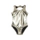 Metallic Bodysuit    Gold