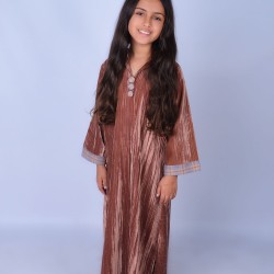 Velvet Kaftan  Brown