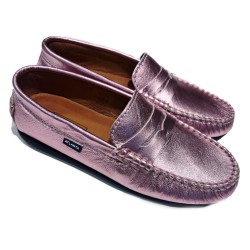 Originals 032 penny loafer- rose metalic