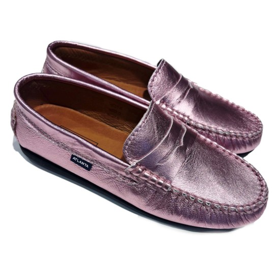 Originals 032 penny loafer- rose metalic