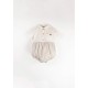 Off-White contrasting romper suit