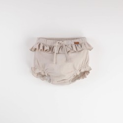 Sand culotte with frills