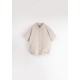 Sand shirt with side panel