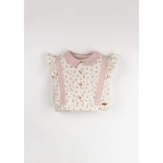 Pink Textured top