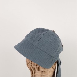 Blue Textured hat