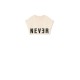 Nevermore Crop Top  cream