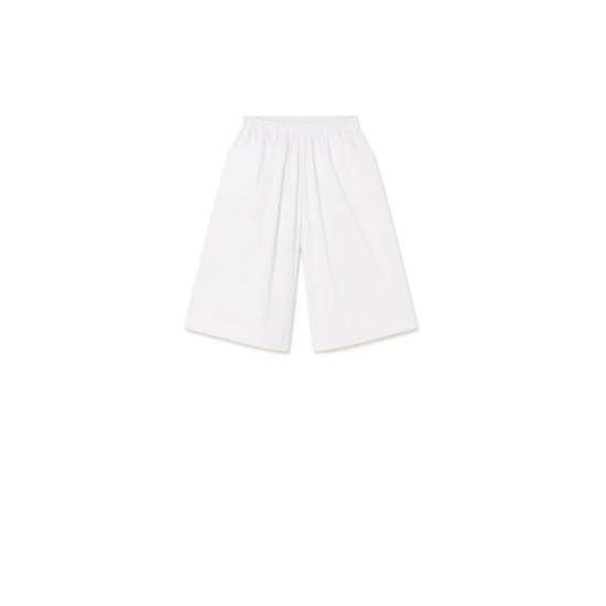 Monobloc Wide Pants  white