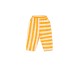 Iconic Lines Pants  amber-white