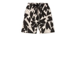 Chaotic Love Short  cream-black