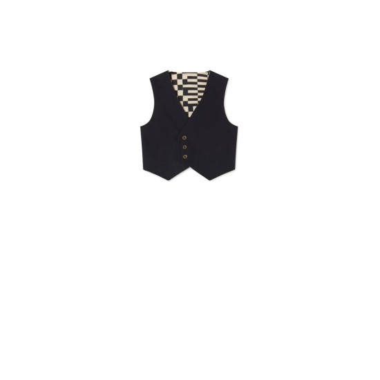 Outcast Waistcoat-black