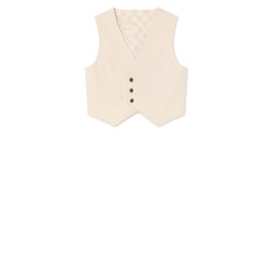 Outcast Waistcoat-cream