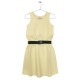 Belted Dress  Yellow