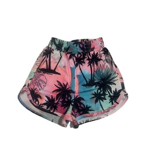 Tropical -Print running shorts    mixed