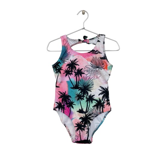 Tropical -Print Bodysuit     mixed