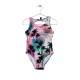 Tropical -Print Bodysuit     mixed