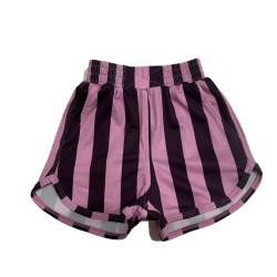 Striped Running shorts  Pink