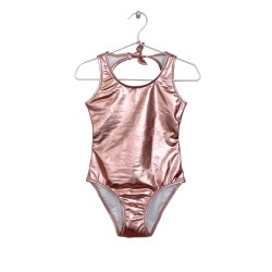 Metallic Bodysuit     Pink