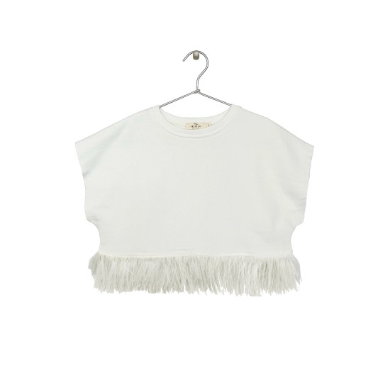Embellished Top  Off-white