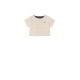 Opposite Stitch Top  cream