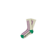 Stripes socks-violet