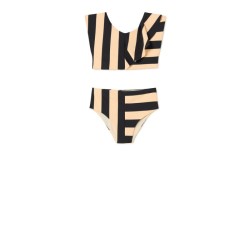 Iconic Lines Bikini-  cream-black
