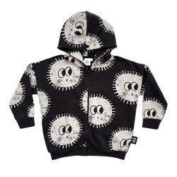 Sunshie Hoodie Jacket- Midnight Black