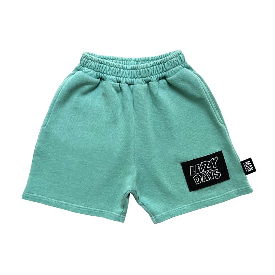 Lazy Days Board Shorts- Turquoise Blue