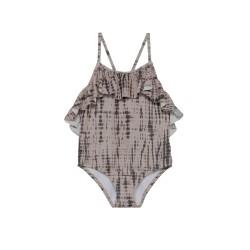 Tie Dye Swimsuit   sand