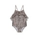 Tie Dye Swimsuit   sand