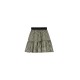 Chess Mini Skirt  black & cream
