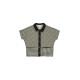 Chess Shirt  black & cream