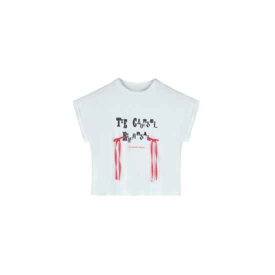 Soft Carousel Rehearsal T-Shirt  white