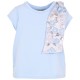 Jersey Tee  powder blue / cream