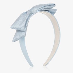 Side Bow Hairband  Spring Sky Blue