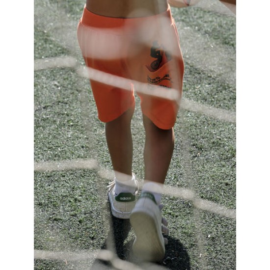 Rider Pocket Shorts  Fleece_Orange