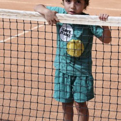 Tennis Player Textured Tee  Green