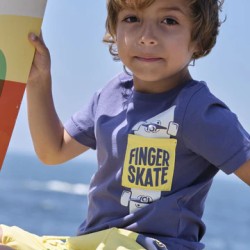 Finger Skate Pocket Tee  Jersey_Liberty