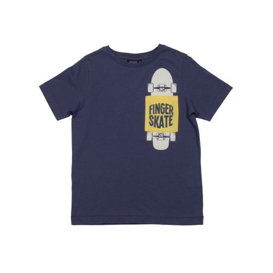 Finger Skate Pocket Tee  Jersey_Liberty