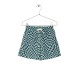CHECK-PRINT SWIM SHORTS  GREEN